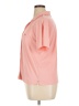 BCBGMAXAZRIA Pink Short Sleeve Blouse Size XL - photo 5