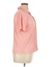 BCBGMAXAZRIA Pink Short Sleeve Blouse Size XL - photo 4
