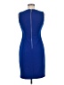 Calvin Klein Solid Blue Cocktail Dress Size 8 (petite) - photo 2