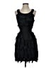 Max and Cleo Black Cocktail Dress Size 4 - photo 1