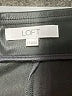 Ann Taylor LOFT 100% Polyester Black Faux Leather Pants Size L (tall) - photo 7
