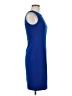 Calvin Klein Solid Blue Cocktail Dress Size 8 (petite) - photo 4