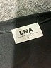 LNA Black Long Sleeve T-Shirt Size S - photo 7