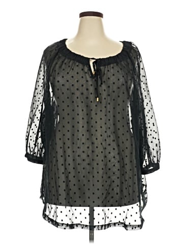Ellos 3/4 Sleeve Blouse (view 1)