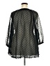 Ellos 100% Polyester Black 3/4 Sleeve Blouse Size 3X - photo 2