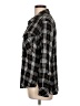 Sanctuary 100% Rayon Plaid Black Long Sleeve Button-Down Shirt Size L - photo 5