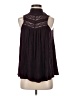 Deletta Solid Burgundy Sleeveless Blouse Size XS - photo 1