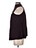 Deletta Solid Burgundy Sleeveless Blouse Size XS - photo 5