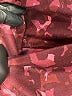 Zella Print Burgundy Casual Pants Size L - photo 9