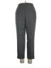 Pendleton 100% Virgin Wool Plaid Gray Wool Pants Size 14 Petite - photo 1