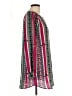 Francesca's 100% Polyester Print Pink Casual Dress Size L - photo 4