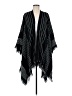 World Market 100% Acrylic Black Poncho One size - photo 1