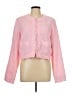 Francesca's 100% Polyester Pink Jacket Size L - photo 1