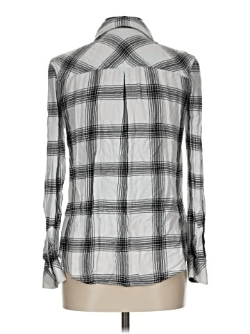 Max & Mia Long Sleeve Button-Down Shirt (view 2)