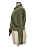 Pilcro 100% Viscose Green Long Sleeve Blouse Size XL - photo 5
