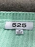 525 America 100% Cotton Solid Teal Pullover Sweater Size M - photo 7