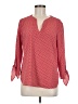 MICHAEL Michael Kors Red 3/4 Sleeve Blouse Size M - photo 1