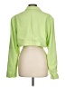 WeWoreWhat Solid Green Blazer Size L - photo 2