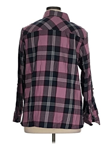 Cj Banks Long Sleeve Button-Down Shirt (view 2)