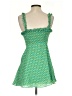 Zara 100% Polyester Hearts Green Cocktail Dress Size S - photo 2