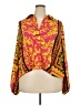 Intempo 100% Polyester Pink 3/4 Sleeve Blouse Size 3X (estimated) - photo 1