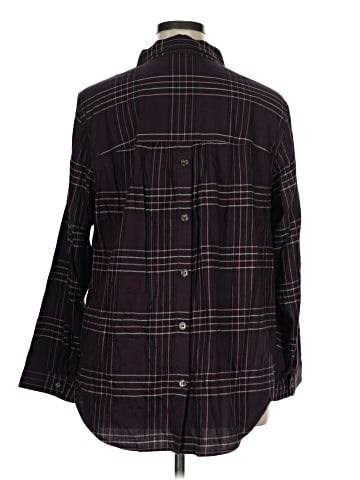 Cj Banks Long Sleeve Button-Down Shirt (view 2)
