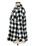 Cj Banks Checkered-gingham Black Long Sleeve Button-Down Shirt Size 1X - photo 5