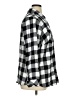 Cj Banks Checkered-gingham Black Long Sleeve Button-Down Shirt Size 1X - photo 4