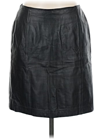 Ann Taylor LOFT Leather Skirt (view 1)
