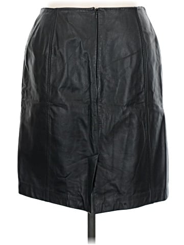 Ann Taylor LOFT Leather Skirt (view 2)