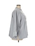 Bob Mackie Metallic Silver 3/4 Sleeve Blouse Size 2X - photo 4