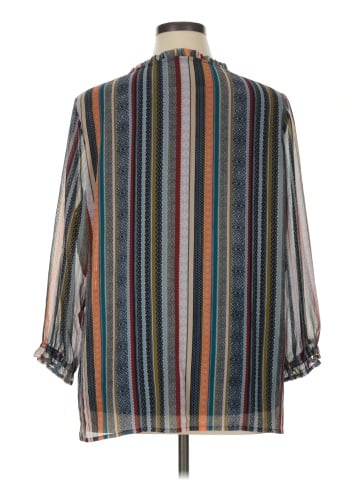 Cj Banks 3/4 Sleeve Blouse (view 2)