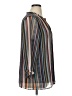 Cj Banks Stripes Gray 3/4 Sleeve Blouse Size 1X - photo 4