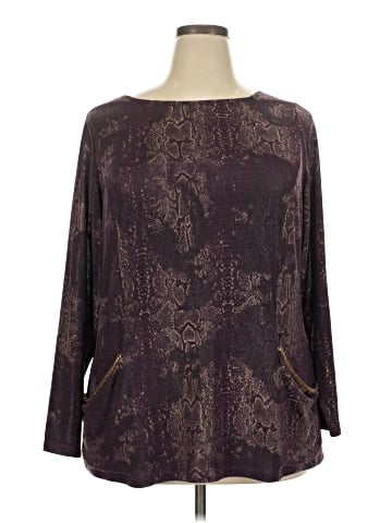 Simonton Says Long Sleeve Blouse (view 1)