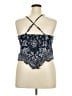 No Boundaries 100% Rayon Blue Sleeveless Blouse Size 3X - photo 2