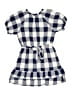 Aqua Checkered-gingham Blue Dress Size M (kids) - photo 2