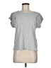 DKNY Gray Short Sleeve Top Size M - photo 1
