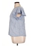 Como Vintage Blue Short Sleeve Top Size XL - photo 5