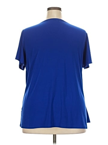 Roz & Ali Short Sleeve Blouse (view 2)