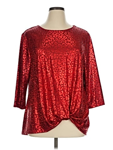 Ruby Rd. 3/4 Sleeve Top (view 1)