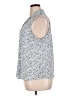 Who What Wear 100% Polyester Blue Sleeveless Blouse Size XL - photo 5