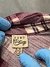 Como Vintage Plaid Burgundy Long Sleeve Button-Down Shirt Size M - photo 7