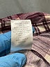 Como Vintage Plaid Burgundy Long Sleeve Button-Down Shirt Size M - photo 8
