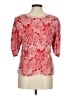 Solitaire Red 3/4 Sleeve Blouse Size M - photo 2