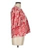 Solitaire Red 3/4 Sleeve Blouse Size M - photo 4