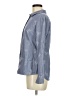 Boden 100% Cotton Print Blue Long Sleeve Button-Down Shirt Size 8 - photo 5