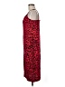 Nobody's Child 100% Polyester Animal Print Red Cocktail Dress Size M (estimated) - photo 5