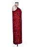 Nobody's Child 100% Polyester Animal Print Red Cocktail Dress Size M (estimated) - photo 4