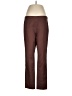 Ecru Chevron-herringbone Brown Dress Pants Size 6 - photo 1