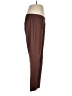 Ecru Chevron-herringbone Brown Dress Pants Size 6 - photo 4